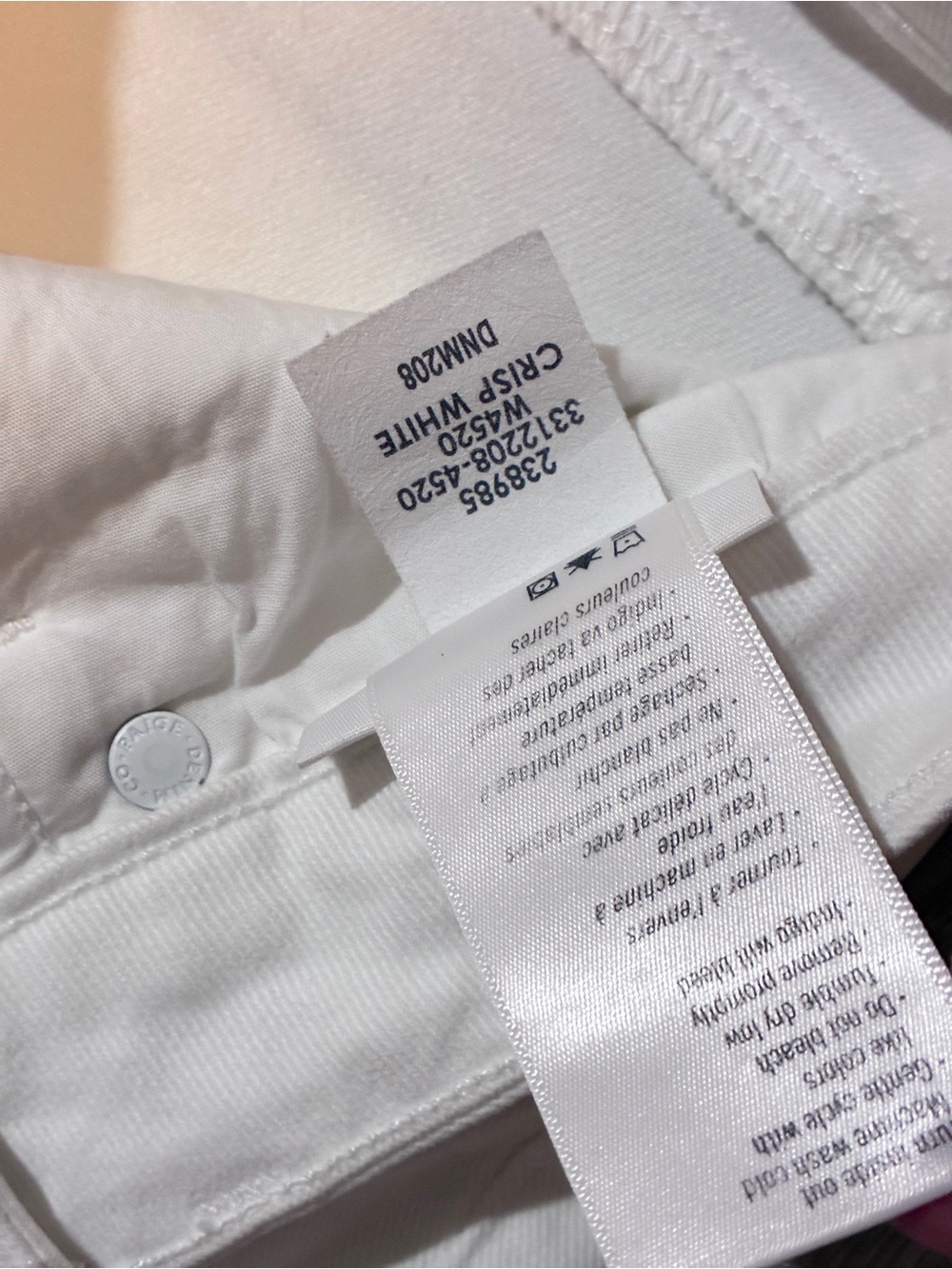 PAIGE Genevieve White Bootcut Jeans Size 27 Crisp White Stretch Denim - Picture 6 of 10